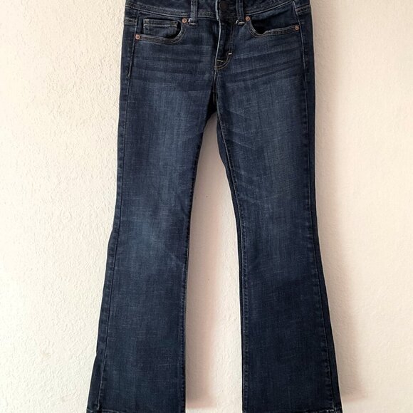 AMERICAN EAGLE ORIGINAL BOOTCUT STRETCH JEANS - Picture 2 of 10